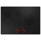 GE Profile 2-Piece Kitchen Package with Stainless Steel 30" Combination Double Wall Oven and 30" Electric Cooktop in Black, , large