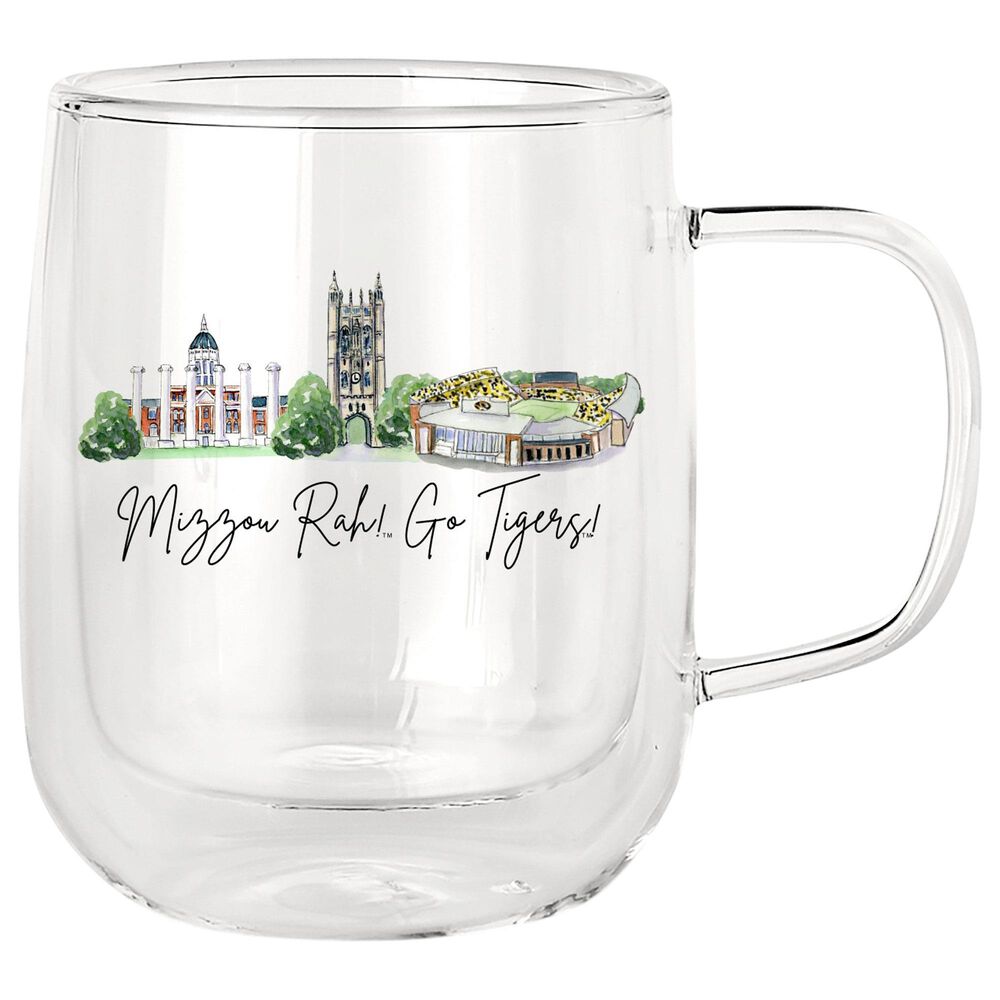 Valiant Gifts Missouri Landmark Glass Mug in Gold and Black, , large