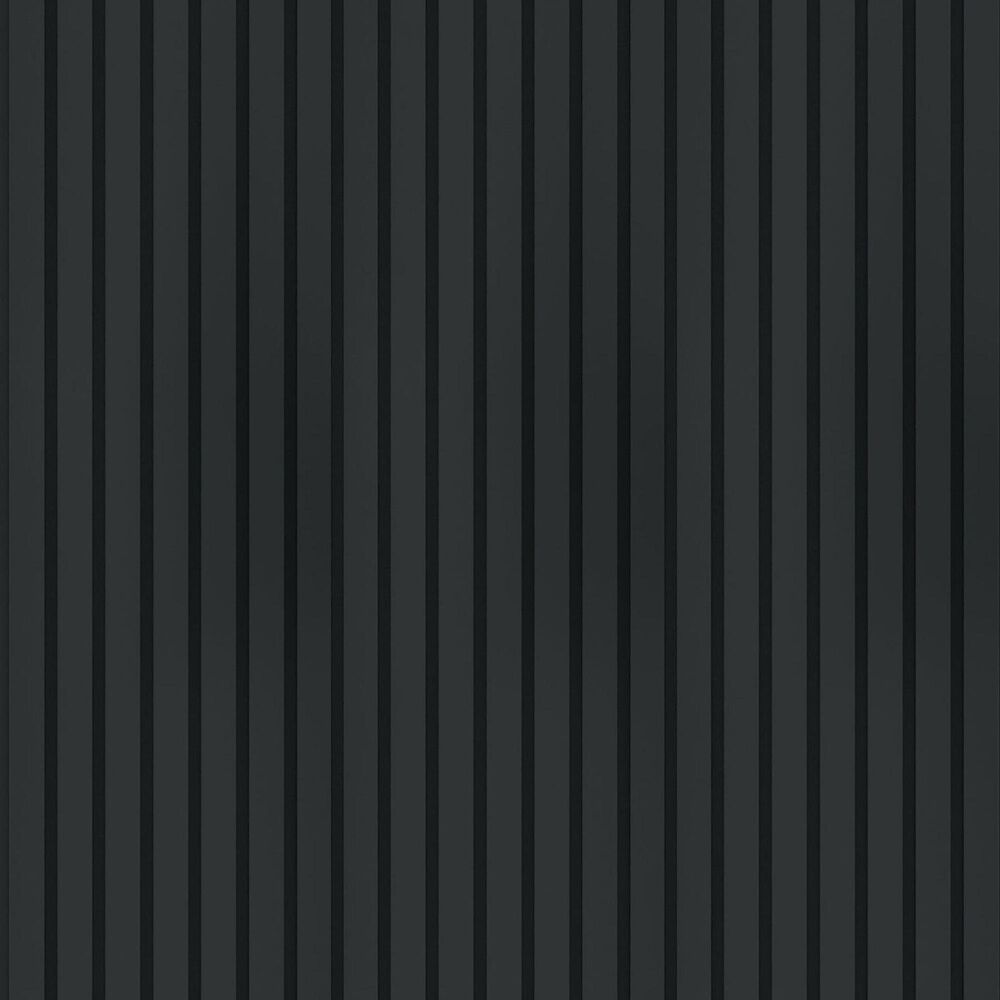 Paramount Matte Black and Black 11.8" x 109" Wall Panel, , large