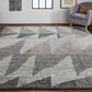 Feizy Alford 3"6" x 5"6" Gray Area Rug, , large