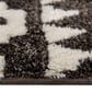 Central Oriental Structures Torrent Weehawken 7"10" x 9"10" Soot and Buff Area Rug, , large