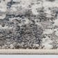Central Oriental Minerva Fitz 7"10" x 9"10" Grey and Blue Area Rug, , large