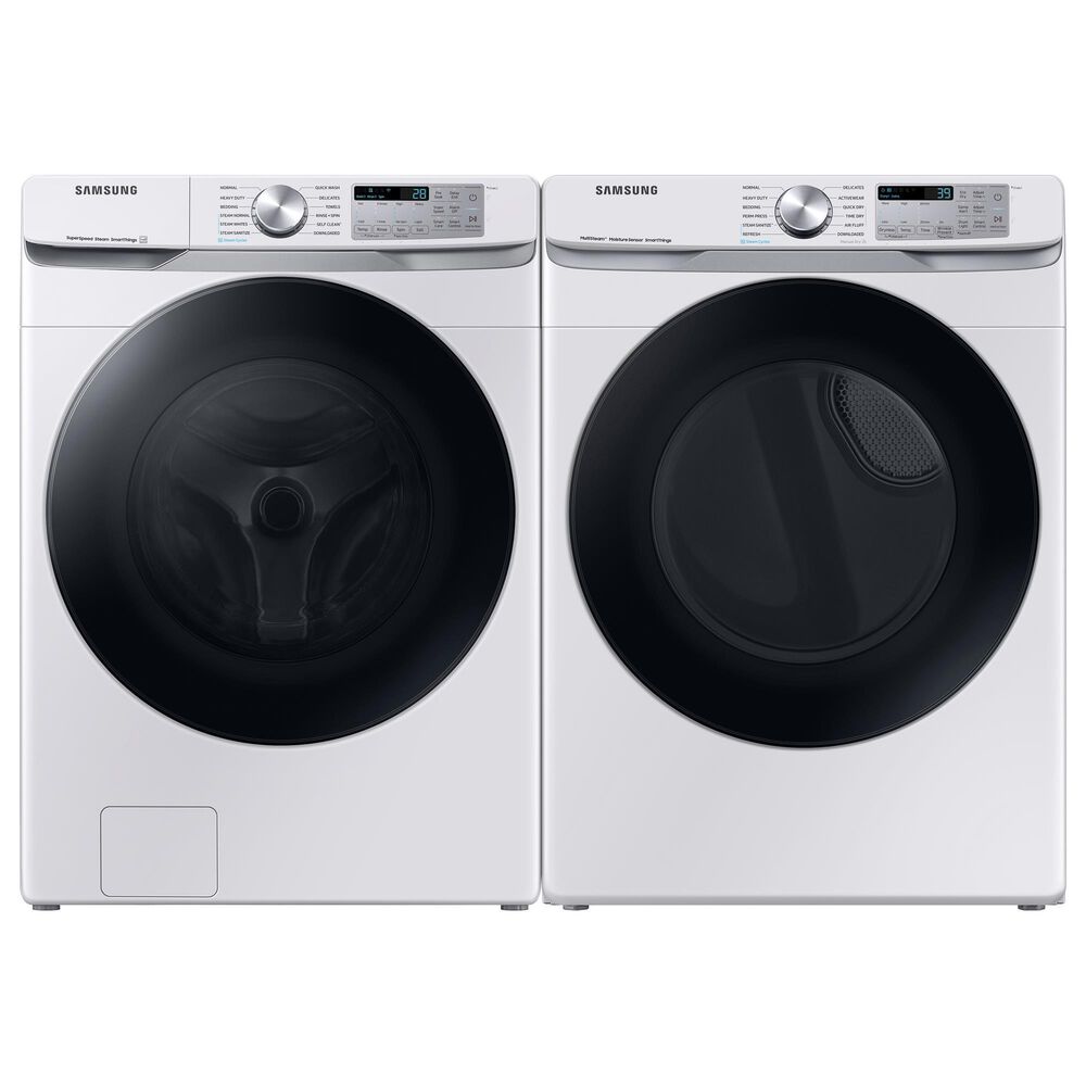 Samsung 4.5 Cu. Ft. Smart Front Load Washer with Super Speed Wash in White, , large