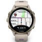 Garmin Forerunner 970 47 mm Soft Gold Titanium Case with French Gray and Translucent Indigo Band, , large
