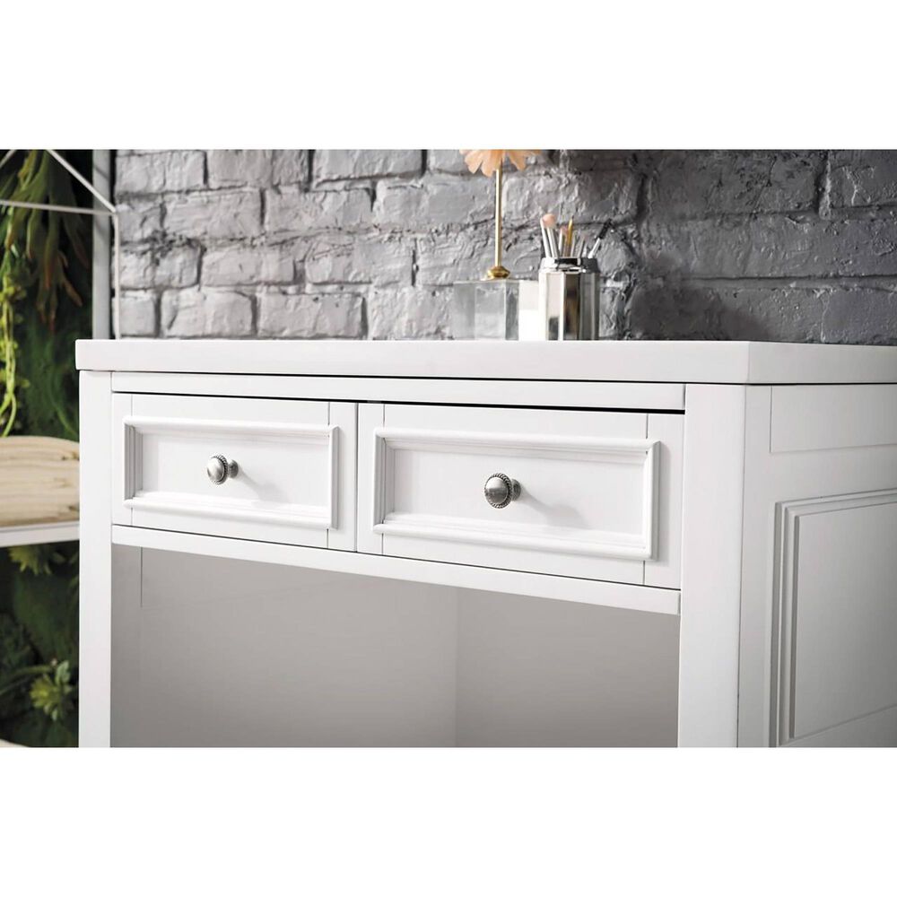 James Martin Vanities De Soto 30&quot; Countertop Unit Base in Bright White, , large