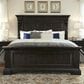 Chapel Hill Caldwell California King Panel Bed in Dark Espresso, , large