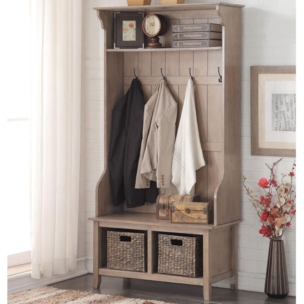 Boraam Industries Carolyn Hall Tree in Natural, , large