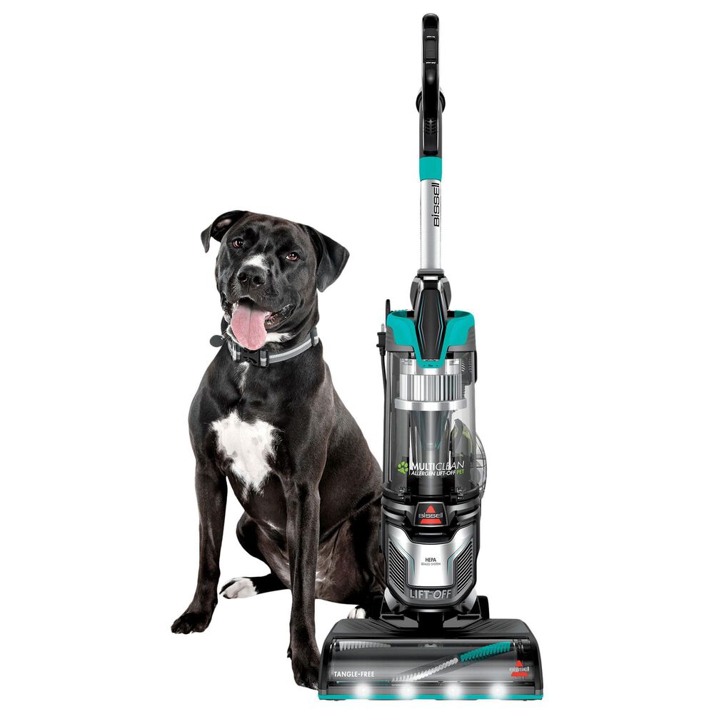 Bissell MultiClean Allergen Lift-Off Pet Vacuum in Black and Electric Blue