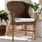 Baxton Studio Luis Arm Chair in Natural, , large