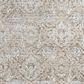 Radici USA Livigno Damask 5"3" Round Beige Area Rug, , large