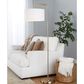 LumiSource Puck 63" Metal Floor Lamp in Brushed Nickel, , large