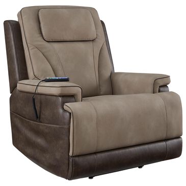 Ashley 4Z-Peaceful Pause Power Lift Recliner in Sand, , large