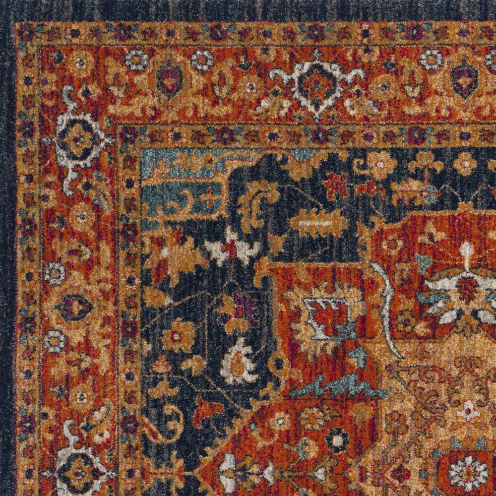 Safavieh Evoke EVK275C-4 4&#39; x 6&#39; Blue/Orange Area Rug, , large