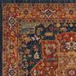 Safavieh Evoke EVK275C-4 4" x 6" Blue/Orange Area Rug, , large