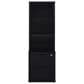 Coaster Westpark 3-Shelf Bookcase with USB and Lockable Drawer in Black, , large