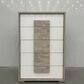 Mayberry Hill San Matteo 5-Drawer Chest in White and Ash Grey, , large