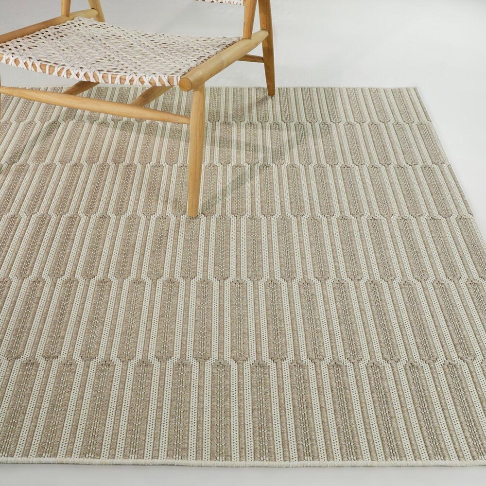 Balta Rugs Marcelo 5&#39;3&quot; x 7&#39; Ivory Indoor/Outdoor Area Rug, , large