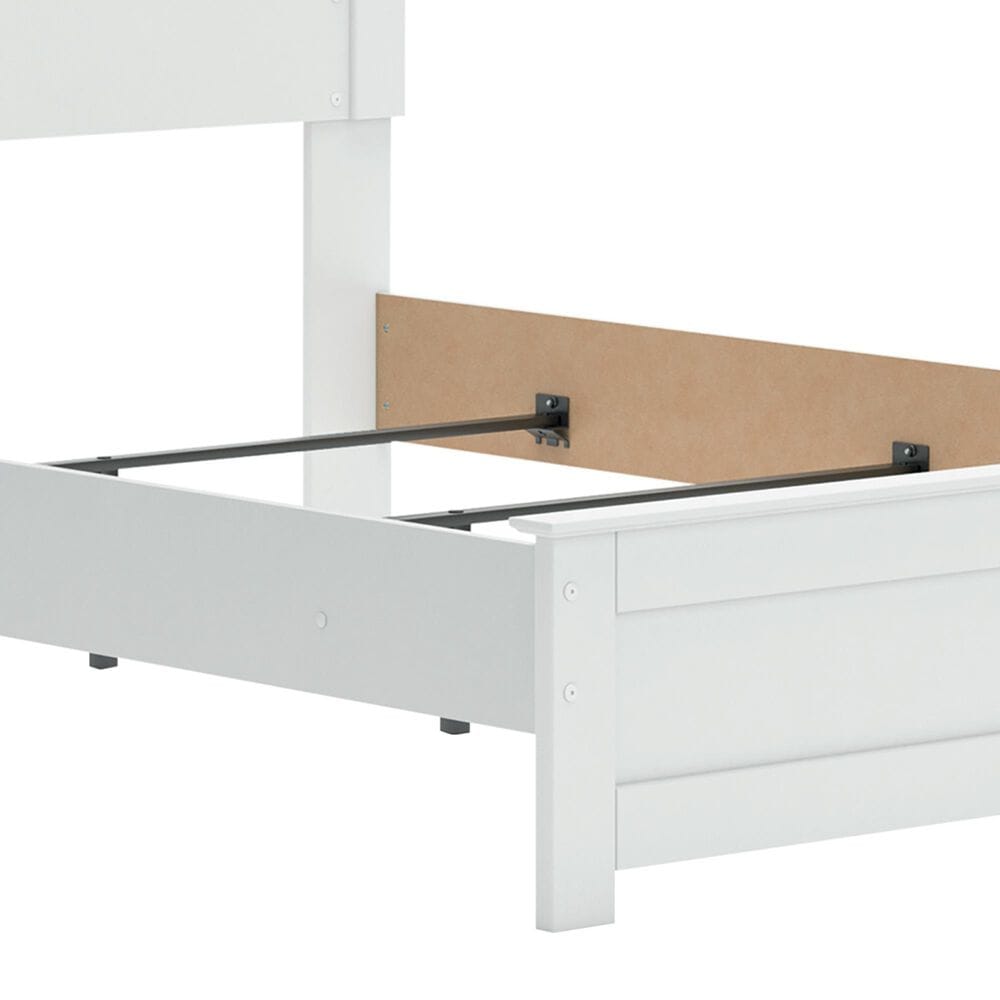Ashley Bostwick Shoals Full Panel Bed in White, , large