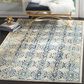 Safavieh Evoke EVK262C-3 3" x 5" Ivory/Blue Area Rug, , large