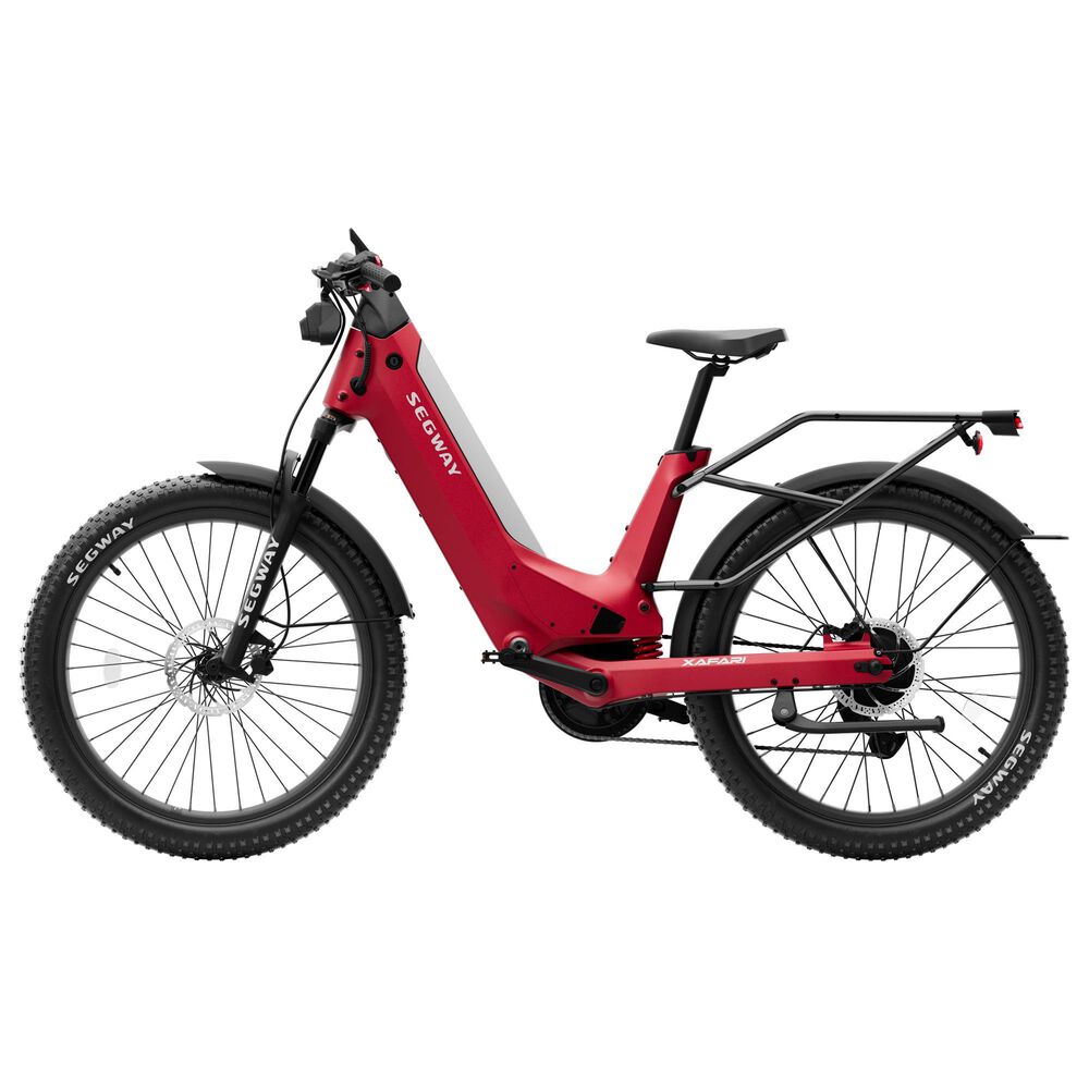 Segway Xafari Fat Tire Electric Bike in Red, , large