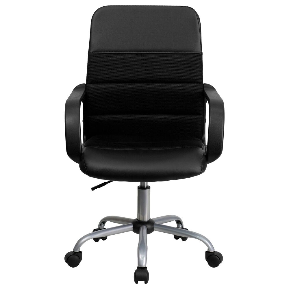 Flash Furniture Swivel Task Chair in Black, , large