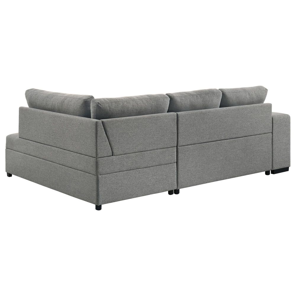 Coaster Roanne Right Facing Chaise in Grey, , large