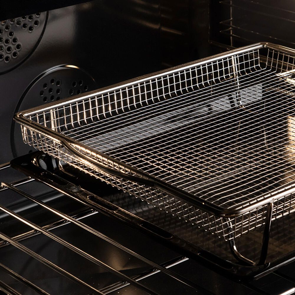 Bertazzoni Heritage 5.7 Cu. Ft. Freestanding Dual Fuel Range in Avorio, , large