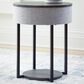 Ashley Sethlen Accent Table with Speaker in Gray and Black, , large