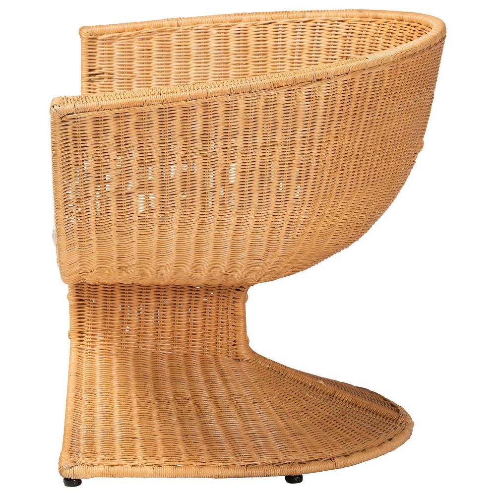 Baxton Studio Tulip Lounge Chair in Neutral, , large