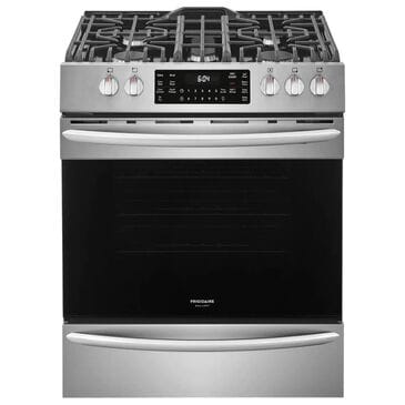 Frigidaire 30" Front Control Gas Range with a Readycook Air Fry Tray in Stainless Steel, , large