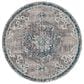 Amer Rugs Montana 7"6" Round Teal Area Rug, , large