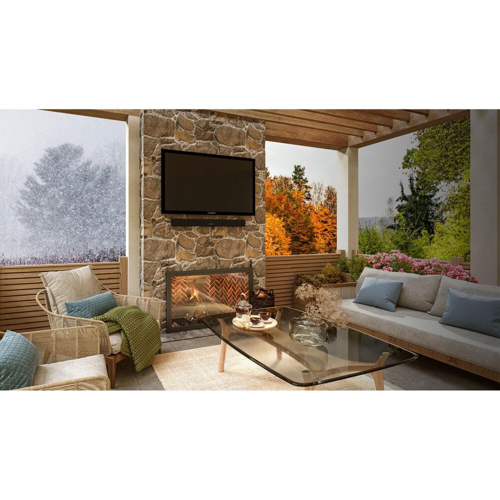 Furrion Aurora 55&quot; Class Partial Sun Outdoor 4K LED UHD - Smart TV with Gray Cover, , large