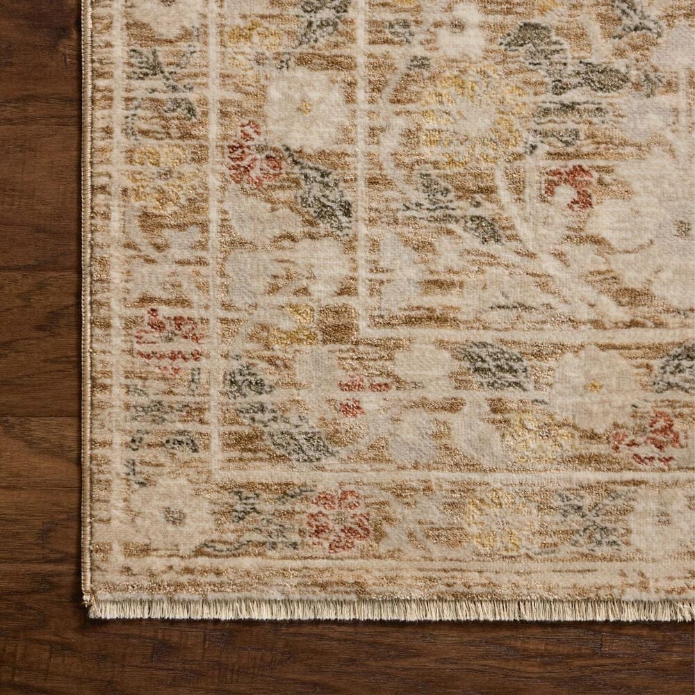 Loloi Clarisse Sand and Multicolor 9&#39;6&quot; x 13&#39; Area Rug, , large