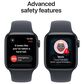 Apple Watch SE 3 (GPS) 40mm Aluminum Case with Sport Band - S/M in Midnight and 2-Year AppleCare+, , large
