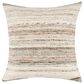 Classic Home Plateau 22" Square Throw Pillow in Sand and Multicolor, , large