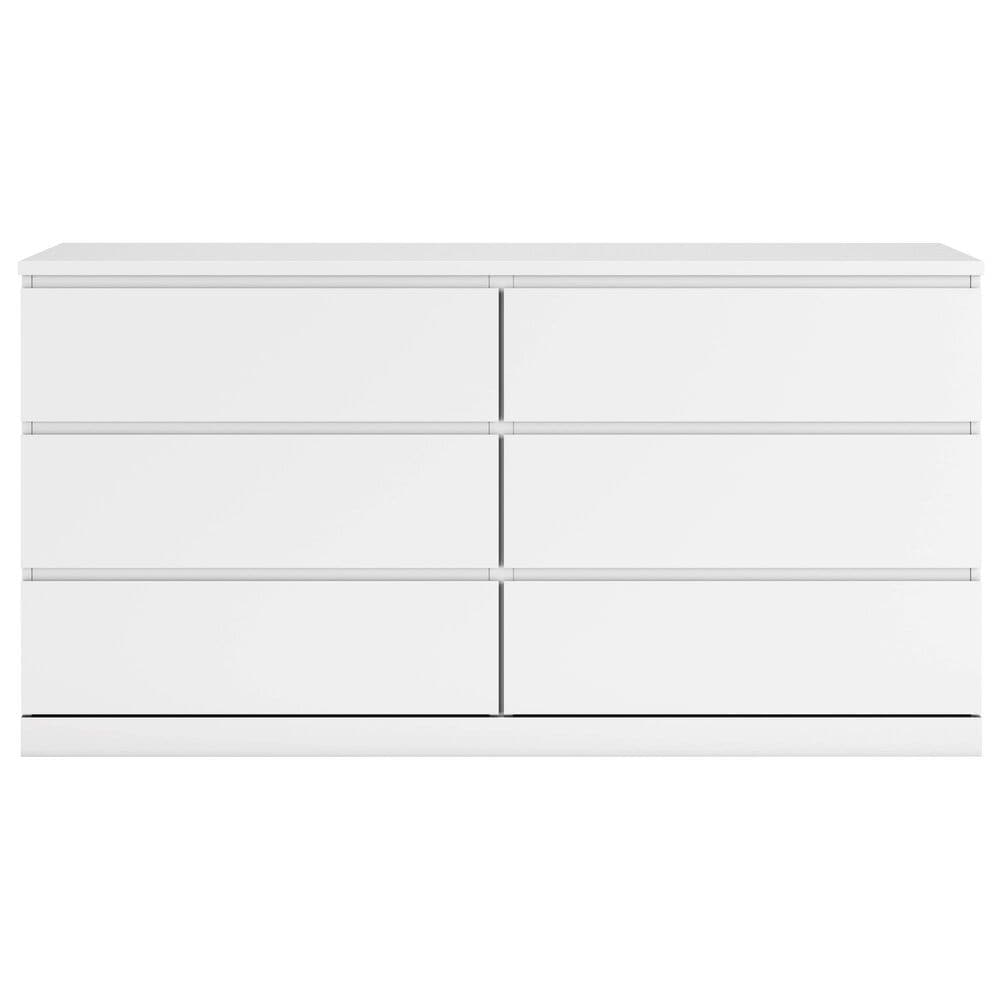 Ashley Onita 6-Drawer Dresser in White, , large
