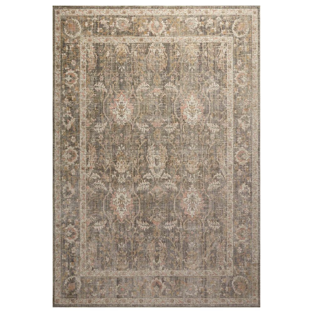 Chris Loves Julia x Loloi Rosemarie 3&#39;7&quot; x 5&#39;7&quot; Sage and Blush Area Rug, , large