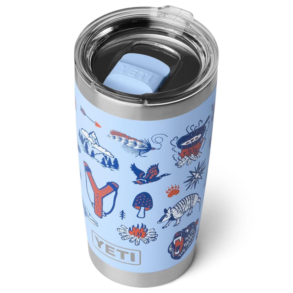 YETI Rambler 20 Oz Tumbler with MagSlider Lid in Big Sky Summer Camp, , large