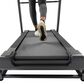Sunny Health & Fitness Premium Ultimate Incline Decline Folding Treadmill in Black and Red, , large