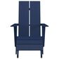 Flash Furniture Sawyer Adirondack Chair in Navy Blue, , large