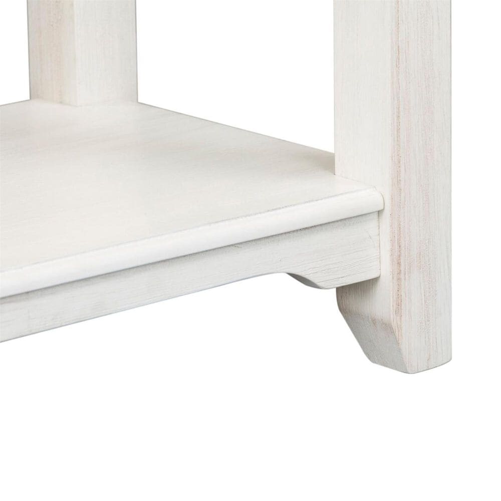 Belle Furnishings Summerhill Sofa Table in Soft White Wash, , large