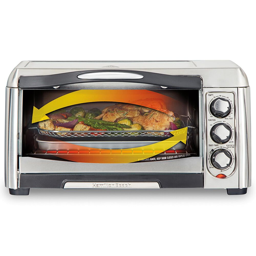 Hamilton Beach Sure Crisp Air Toaster Oven, Toasters & Ovens, Furniture &  Appliances