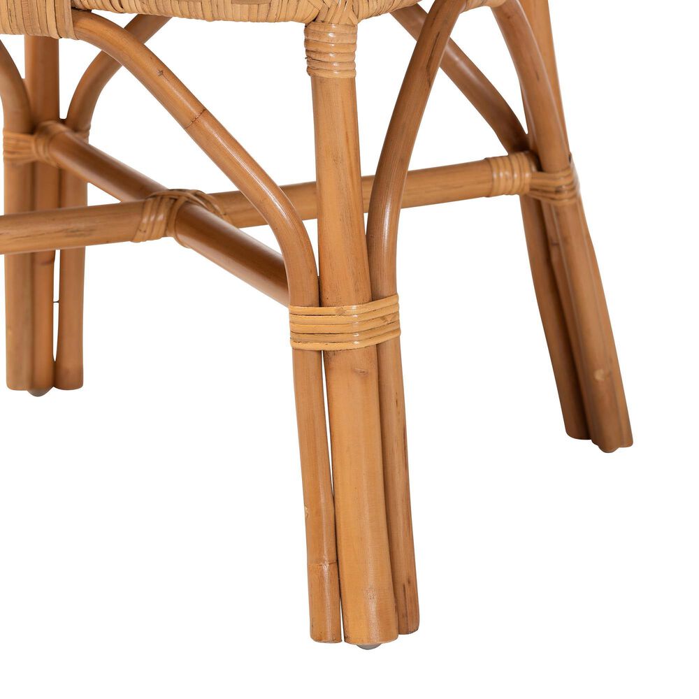 Baxton Studio Adam Side Chair in Light Honey, , large