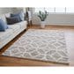Feizy Mynka 5" x 8" Beige and Multicolor Area Rug, , large