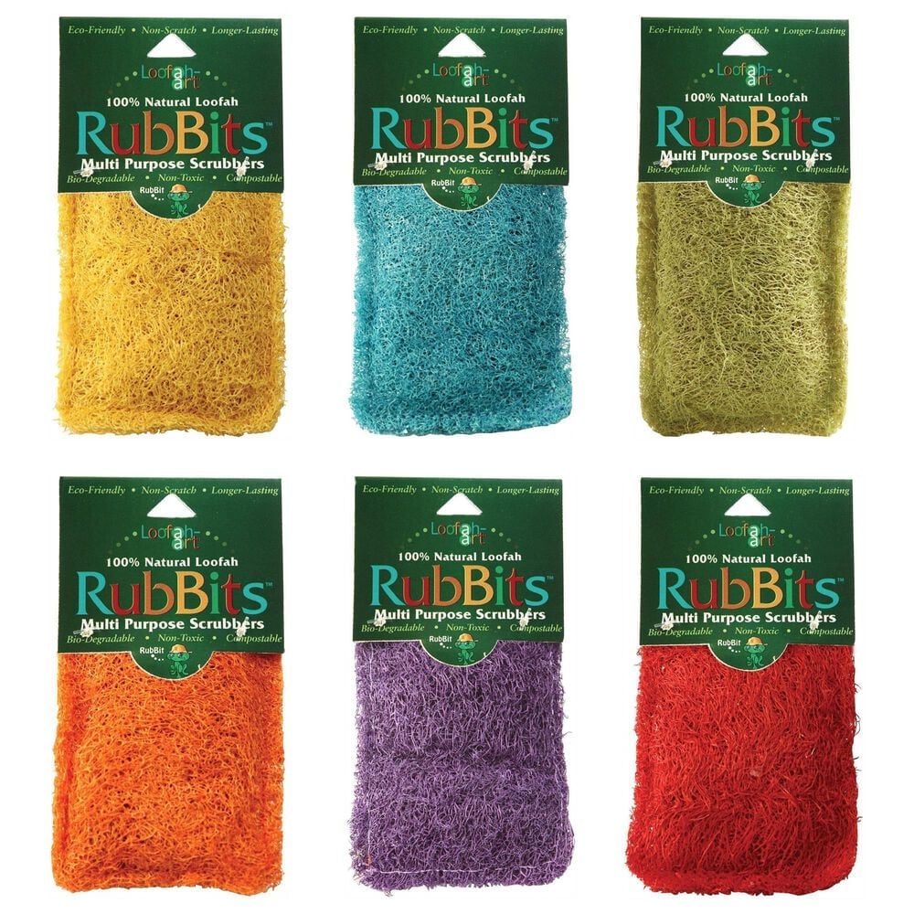 Joie Rubbits Natural Multi Purpose Scrubber Assortment, , large