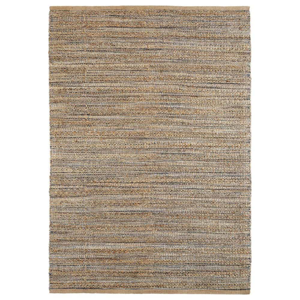L&R Resources Natural Fiber 9" x 12" Navy Area Rug, , large