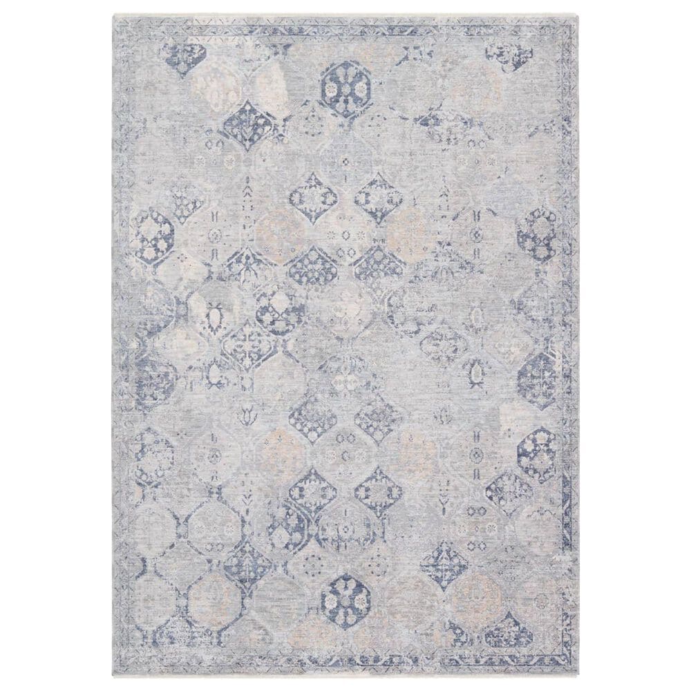 Jaipur Ballad Rune 4" x 6" Orion Blue Area Rug, , large