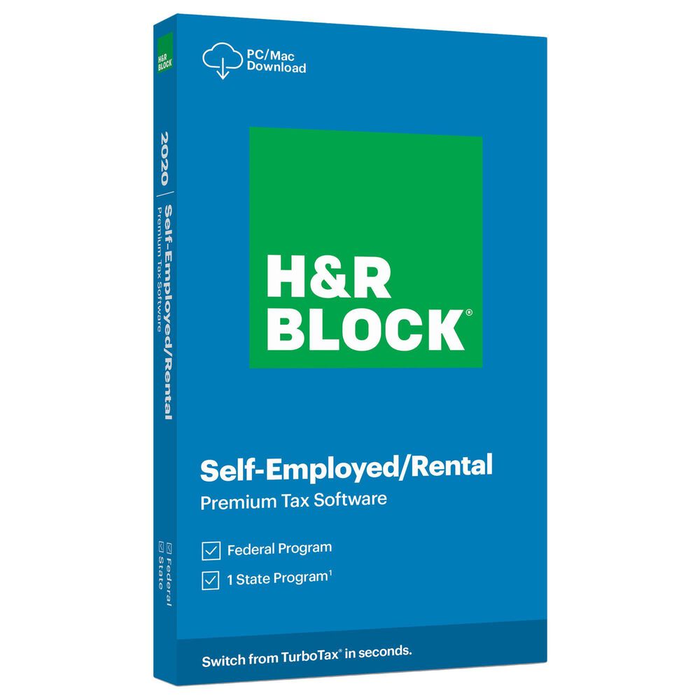 H&R Block Tax Software Premium 2020 Mac/PC, , large
