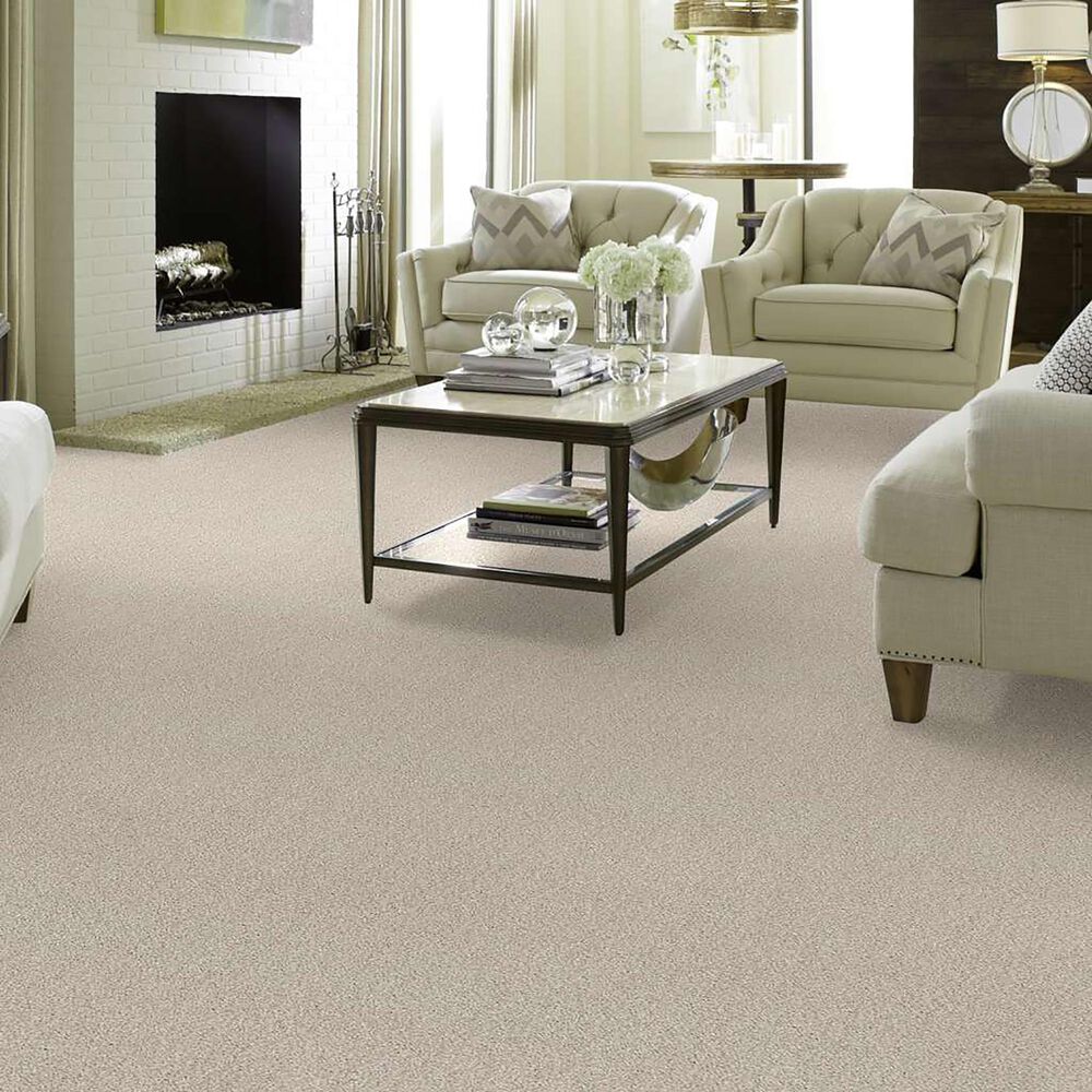 Anderson Tuftex Caress Cozy Harbor I Carpet in Delicate Cream, , large