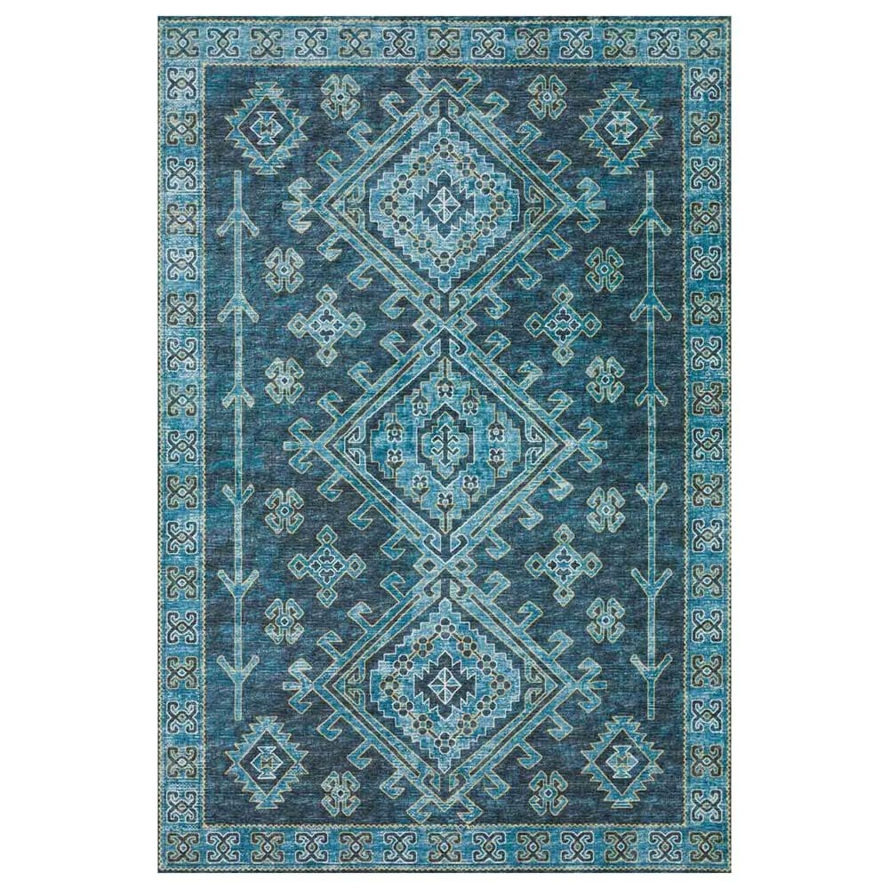 Dalyn Rug Company Brisbane Southwestern 8" x 10" Navy Area Rug, , large